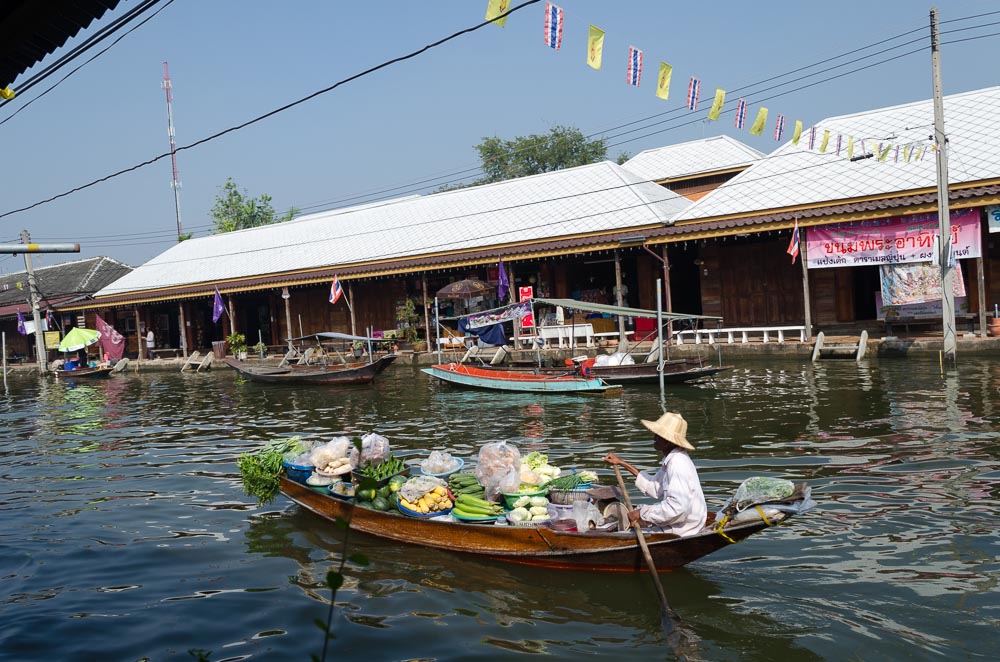 Schwimmende Märkte Thailand