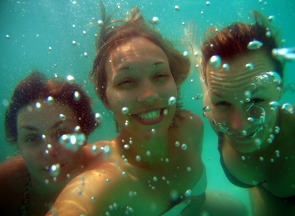 Reisefotografie: Unterwasser Selfie