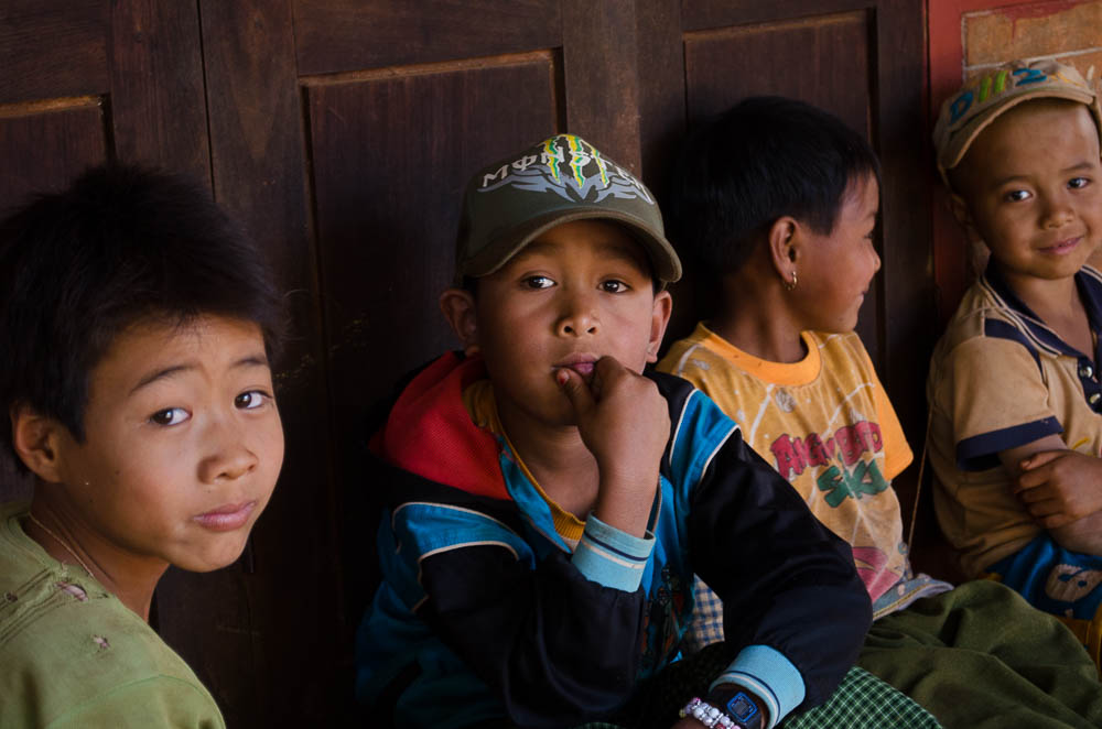 Kinder in Myanmar