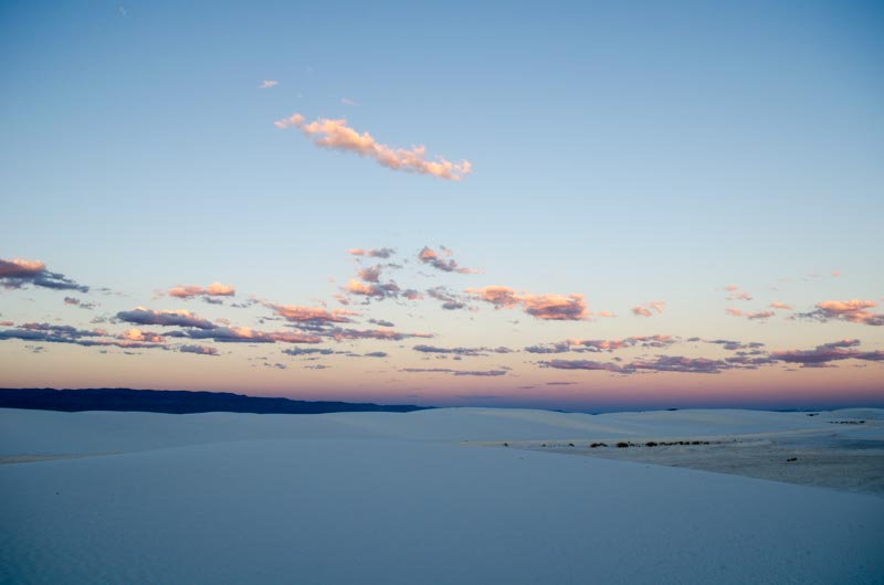 Roadtrip White Sands New Mexico