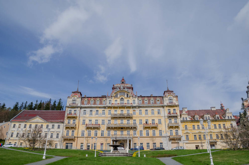 Kurhotel von King Edward VII in Marienbad
