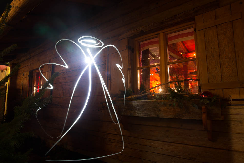 Lichtquelle fürs  Lightpainting: LED - Lampe
