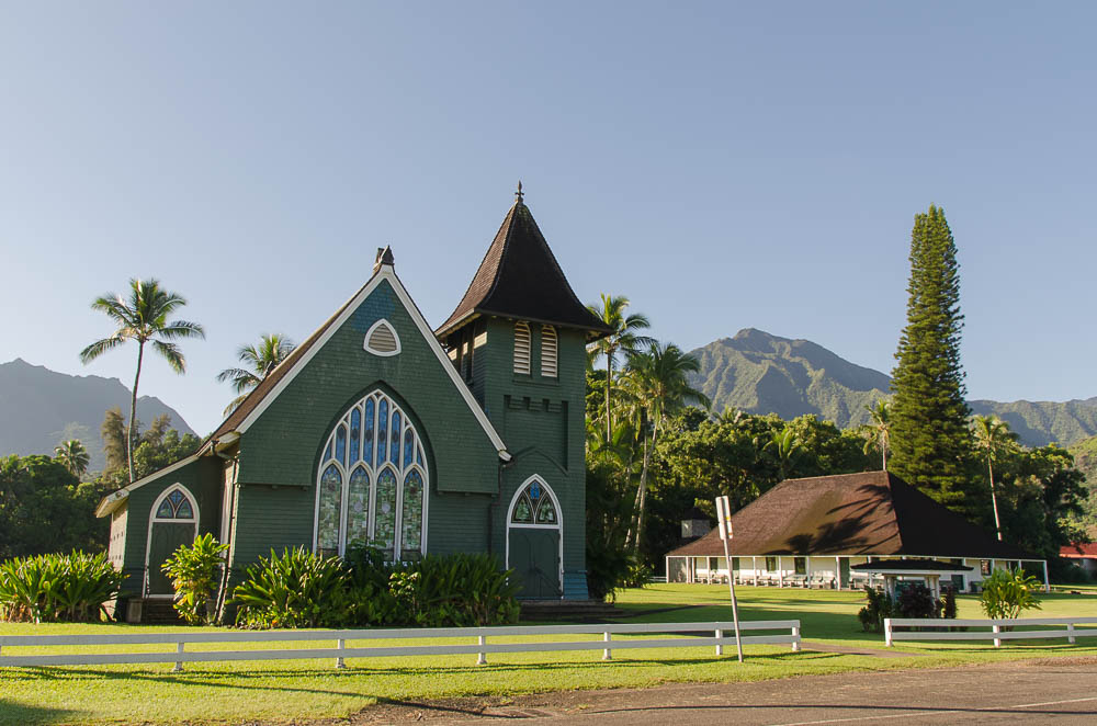 Kirche in Hanalai - Kauai