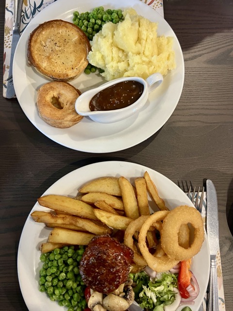 Veganes Steak im The Queen Inn