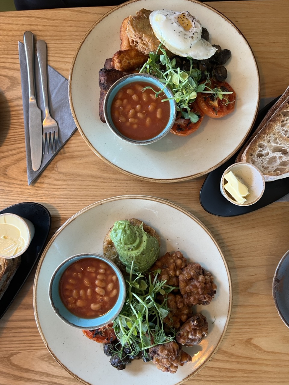 Veganes Frühstück in Greenhouse Cafe & Kitchen
